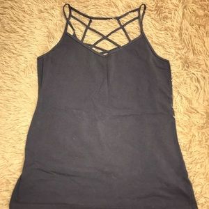 Gray tank top